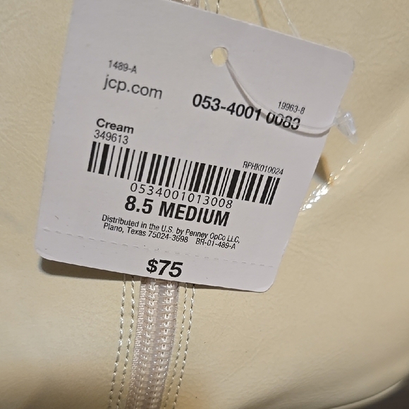 Worthington Cream Ankle Booties with Pointed Toe and Low Heel - Picture 3 of 8